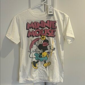 MWT Minnie Mouse T-Shirt - White size small
